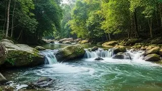 Slow River Stream Ambience | Deep Relaxation & Mindfulness
