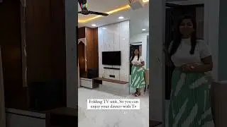 Space-Saving Folding TV Unit | Perfect for Small Living Rooms! | I-Zay Home