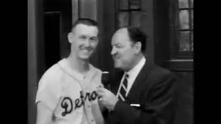 1955 DETROIT TIGERS Spring Training Interview Film Reels (B&W) 🎥