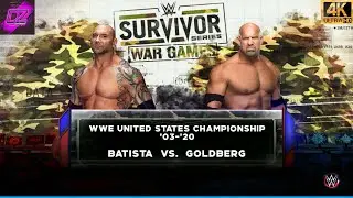 Батиста против Голдберга &ndash; чемпион США WWE | Эпическое противостояние Survivor Series War Games