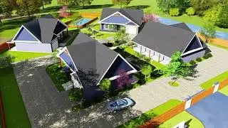 Surrency Realty Group: Surrency Estates: 3D Animation Proposed Community Development Demo