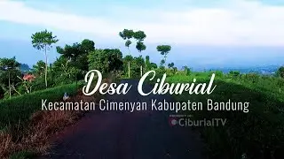 AERIAL VIEW DESA CIBURIAL KOMPILASI RANDOM WILAYAH DESA BY DRONE