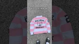 KANYE PINK POLO #kanyewest