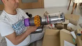 dyson v15 detect absolute Dikey Kutu Açılımı ilk deneme inceleme
