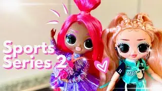 💅🏼💋LOL SURPRISE O.M.G.💋💅🏼| Sports Series 2 🏆 |SKATE BOSS & KICKS BABE Review! ⛸⚽️