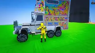 GTA 5 World's Highest 😳😱 दुनिया का सबसे ऊँचा !! IMPOSSIBLE SUPER MEGA RAMP 😱😱 CHALLENGE !! INDIANDJ💵