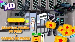🚨 Escapei da PRISÃO MAIS DIFÍCIL do PK XD! 😱🔥 (CÓDIGO DO PASSE PREMIUM) #pkxd #pkxduniverse #video 