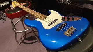 ESP 400 Series Jazz Bass 60's Fender Style Lawsuit MIJ Japanese Bass - Up Close Video Review