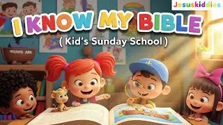 I Know My Bible! 📖 Bible Books Song for Kids | Christian Cartoon & Sunday School Songs