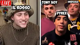 Pyrex,Tony Boy & Drefgold Ospiti Dal Rosso & Valentina Clerici!