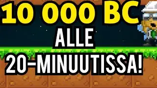 Kuinka saada 10 000 bc alle 20-minuutissa! Pixel worlds Suomi.🇫🇮 (HULLU TIENAUS TAPA)