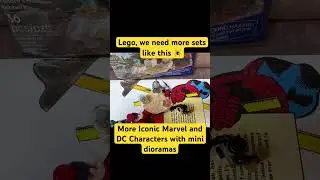 For example: Flash vs Reverse Flash, Hal Jordan vs Sinestro, Wolverine vs Sabertooth, etc #lego