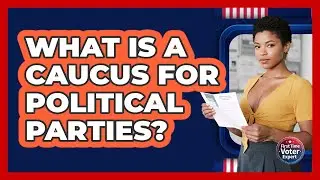 What Is A Caucus For Political Parties? - First Time Voter Expert