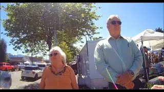 JWs got irritated with preacher, trying to share the truth and warn them-Grants Pass Growers Market