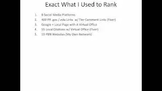 The 2015 Local Search Engine Optimization Guide - How I Ranked for 