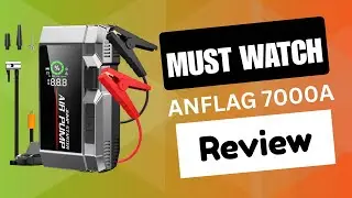 ANFLAG 7000A Car Jump Starter 160PSI Air Compressor Review | MUST Watch Before You Buy! 