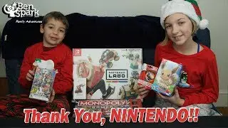 Surprise Nintendo Gift Box Unboxing!!