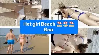 Goa  Beach hot video  ⛱️🏖️ #goabeach #hotviewbeach #seabeachvlog #goa #russian  @Riyalove0 