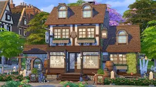 Sims 4 // UNIVERSITY LIBRARY // No CC Speed Build