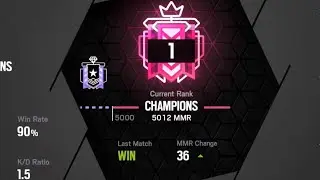 #1 FIRST CHAMPION CRYSTAL GUARD + BEST SETTINGS - Rainbow Six Siege