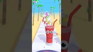 Satisfying Juice Can Sorting Game! | Level 284 #shorts #juicerun #runinggame  #trending #games