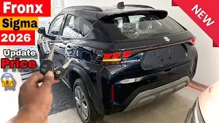 New FRONX Base Sigma Model Updated 2026 || Maruti Suzuki Fronx 2026 | Model Features Details Review 