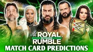 WWE Royal Rumble 2026 Full Match Card Predictions &ndash; WWE 2026 Matches, Champions & Surprise Entrants!