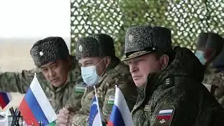 Uzbek & Russian Special Forces Clear Enemy Base During Raid Training