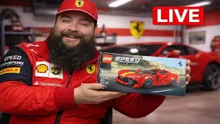 LIVE LEGO BUILD 🚗 Ferrari 812 Competizione | Speed Champions Build & Chill