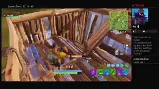 Breaking Rocket thruster in fortnite battle royale at anarchy
