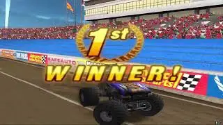 Monster Jam: Urban Assault Sam Boyd Stadium Record (0:07:040)