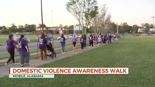 Penelope House holds domestic violence awareness walk