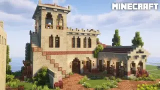 Minecraft: How to build a Greek House | Minecraft Tutorial