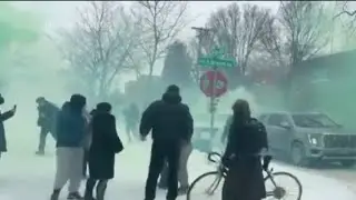 ICE's interactions with protests, bystanders