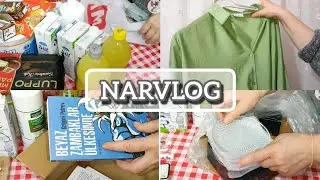 MARKET ALIŞVERİŞİ 🛒| ÇEYİZE ALDIKLARIM 🛍️| KİTAP ALIŞVERİŞİ 📚| YENİ GÖMLEKLERİM 🧥| GÜNLÜK VLOG