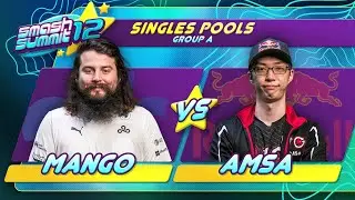 Mang0 vs aMSa - Singles Pools: Group A - Smash Summit 12 | Fox vs Yoshi