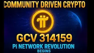 Pi Network Revolution Begins | Community Driven Crypto GCV 314159 | Future of Digital Currency 2025