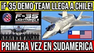 ¡EL F 35 DEMO TEAM LLEGA A CHILE! Primera vez en Sudamérica 🇨🇱🇺🇸 #Chile #Valparaiso #ViñaDelMar