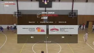CEYBL U12, 9. 1. 2026, Niners Academy - Basketpoint Fr&yacute;dek-M&iacute;stek