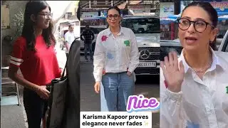 karisma kapoor wid daughter samaira Kapoor spotted during shooting location! Legal battle continues