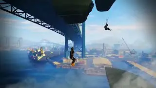 CG Executes Parachute Plan During Bay City Bank Heist | NoPixel GTA RP