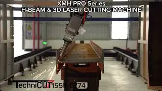 H빔 잔넬 형강 전용 레이저절단기-XMH PRO 한국테크니컷