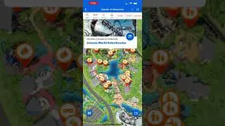 Universal Orlando app - wait time notifications