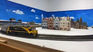 Southern Rail Models 2190D with Wuiske Models KOJX cattle wagons