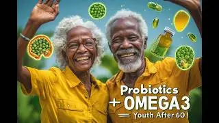 Boost Vitality After 60: Probiotics + Omega-3s for Anti-Aging & Gut Health