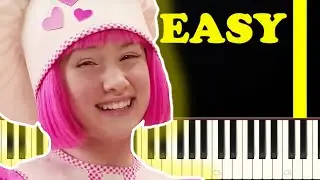 Lazy Town &ndash; Cooking By The Book Piano Tutorial 🎹 | Piano AccoMan