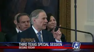 Third special legislative session begins on Monday