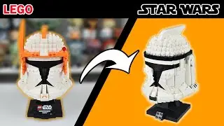 Turn Your LEGO Commander Cody Helmet into a Clone Trooper! | LEGO Star Wars MOC