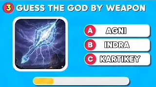 Guess the Hindu God by Weapon | 16 Questions Hindu Quiz Challenge