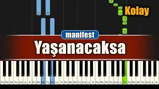 manifest - Yaşanacaksa - Kolay Piyano
